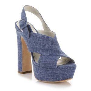 Alice + Olivia Larissa platform heels